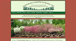 Desktop Screenshot of floweringmeadow.com
