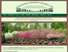 Tablet Screenshot of floweringmeadow.com